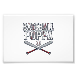 Foto Camisa de desenho de gravura vintage Baseball Popp
