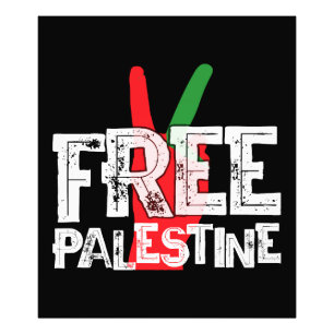 Foto Camiseta Patriótica da Palestina Cessar-Fogo Livre