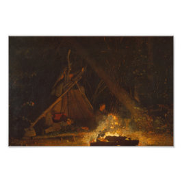 Foto Camp Fire Winslow Homer