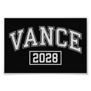 Foto Campanha Eleitoral JD Vance Presidente 2028 Vance