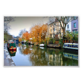 Foto Canal Camden London, do Narrow Boats Regent