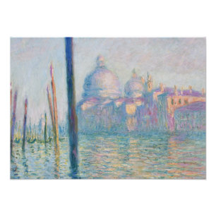 Foto Canal grande do Le de Claude Monet