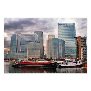 Foto Canary Wharf London Docklands Inglaterra Reino Uni