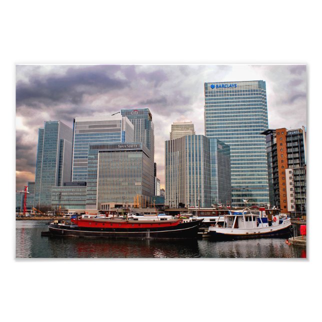 Foto Canary Wharf London Docklands Inglaterra Reino Uni (Frente)