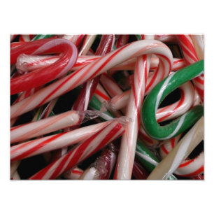 Foto Candy Canas Natal Feriado Branco Verde e Vermelho