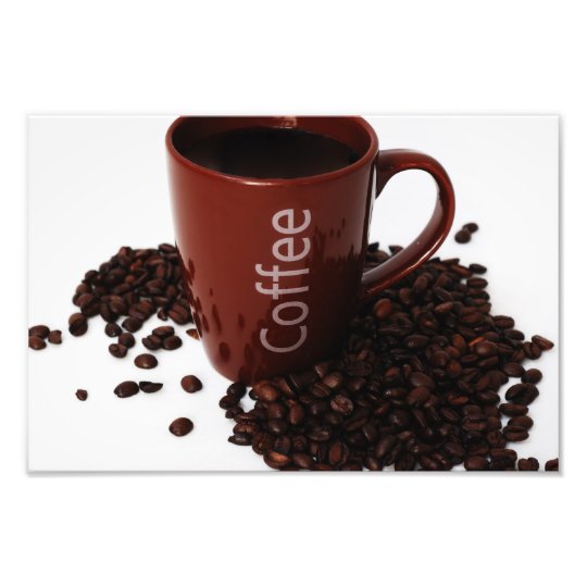 Foto Caneca de café no poster