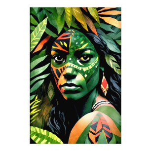 Foto canvas Da Selva De Arayúna - Mulheres Na Amazônia
