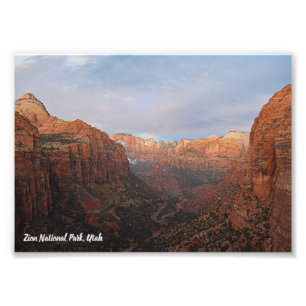 Foto Canyon Overlook Zion National Park, Utah