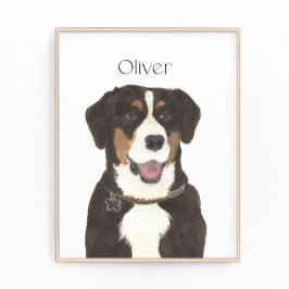 Foto Cão de Montanha Entlebucher Arte