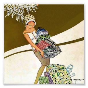 Foto Capa da Revista “Compras de Natal” por J Carlos