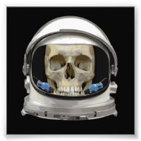 Capacete Espacial Crânio
