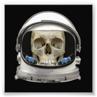 Foto Capacete Espacial Crânio