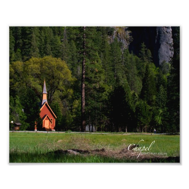 Foto Capela em Yosemite (Frente)