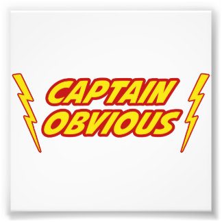 Foto Capitão Super-Herói Óbvio