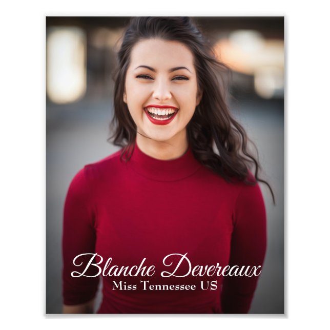 Foto Captura de cabeça do Retrato de Modelagem Pageant (Frente)