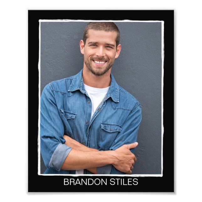 Foto Captura de Cabeçalho de Ação do Retro Borderline - (Frente)