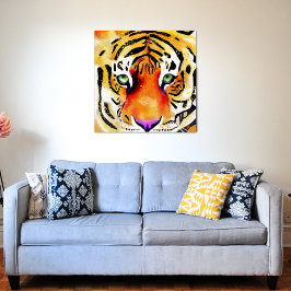 Foto Capturando a Majestade: O Olhar de um Tigre