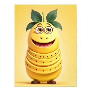 Foto Caráter engraçado da banana
