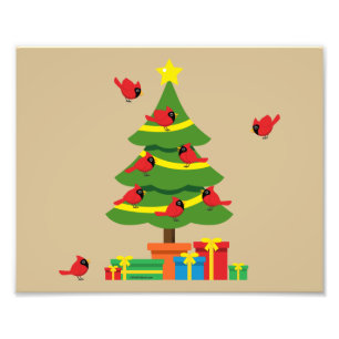 Foto Cardeais Vermelhos - Merrier Natal Passado Junto