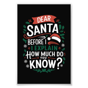 Foto Caro Papai Noel Antes de Explicar Quanto Você Sabe