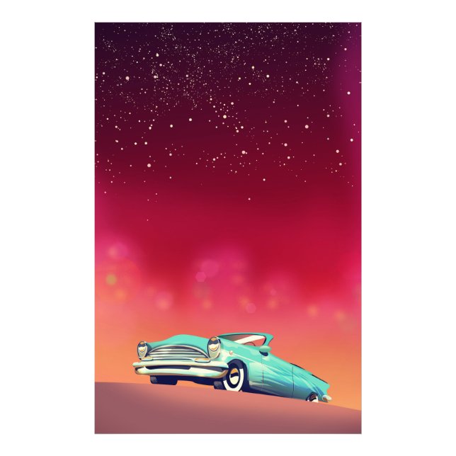 Foto Carro Antigo Clássico (Frente)