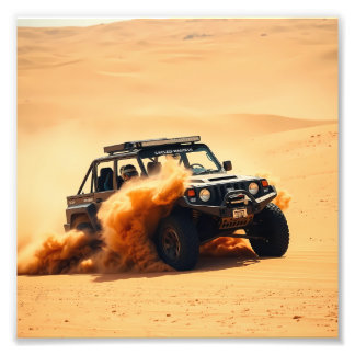 Foto Carro de corridas de areia com tração a quatro rod
