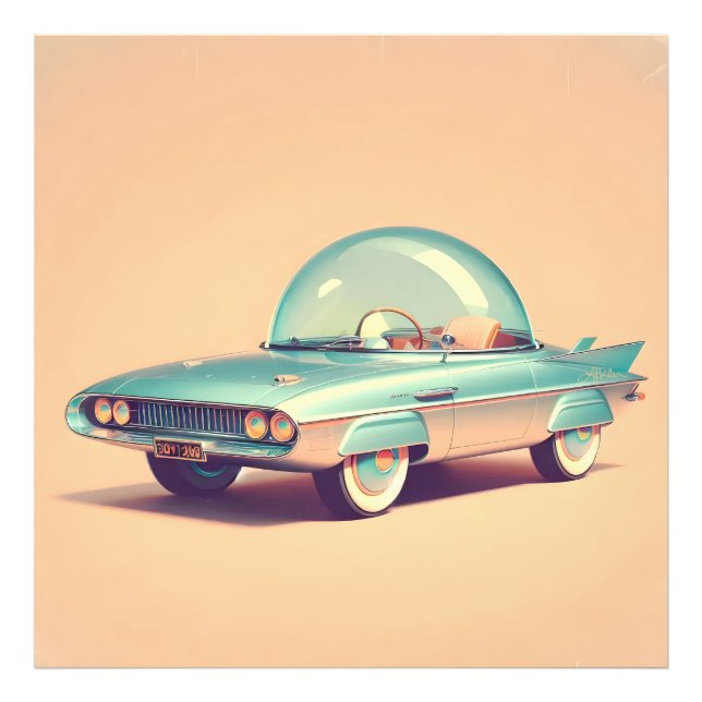 Foto Carro de Soprador de Bolhas Futurísticas Atômicas (Frente)