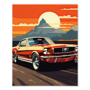 Foto Carros Musculares Vermelhos