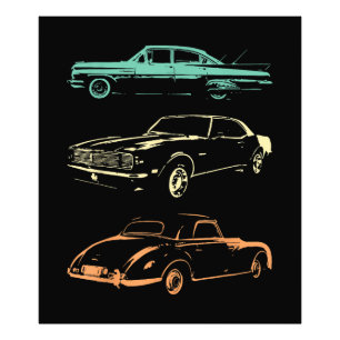 Foto Carros vintage - Retro Gráfico dos anos 80 e 90