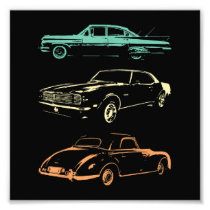 Foto Carros vintage - Retro Gráfico dos anos 80 e 90
