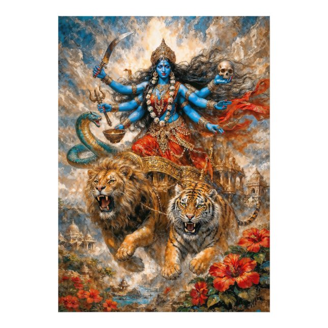 Foto Carruagem Divina Kali (Frente)