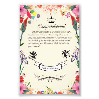 Foto Cartão de Aniversário de Melinda