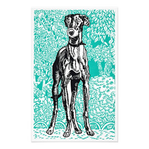 Foto Cartaz de Arte Greyhound Viena Secessão de Moriz J