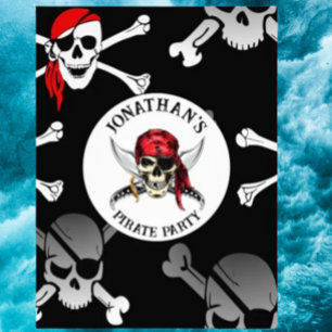 FOTO CARTAZ DE CRÂNIOS DO PARTIDO PIRATA