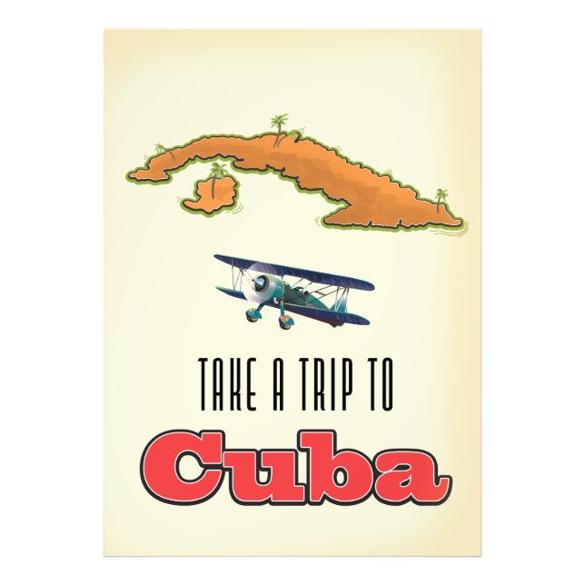 Foto Cartaz de férias em Cuba (Frente)