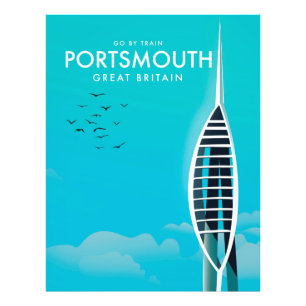 Foto Cartaz de férias Great British de Portsmouth