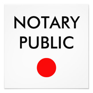 Foto Cartaz de Notário