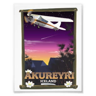Foto cartaz de viagem Akureyri Islândia