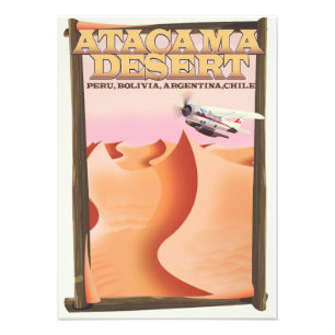 Foto Cartaz de viagem Atacama Desert Adventure.