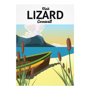 Foto Cartaz de viagem de beira-mar de Lizard