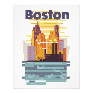 Foto Cartaz de viagem de Boston