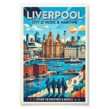 Cartaz de Viagem de Liverpool