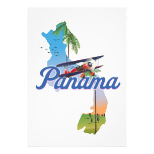 Foto cartaz de viagem do Panamá