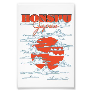 Foto cartaz de viagem Honshu Japão