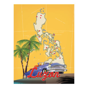 Foto Cartaz de viagem Luzon Filipinas (teste)
