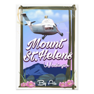 Foto Cartaz de viagem Monte St. Helens Washington