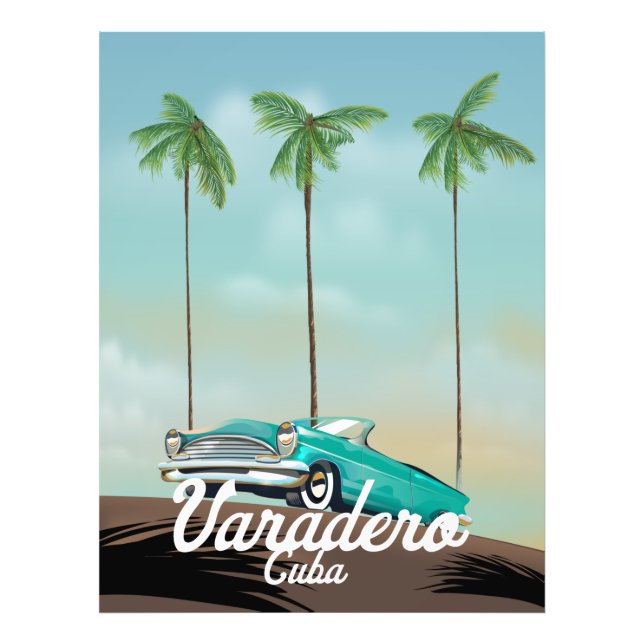 Foto Cartaz de viagem Varadero Cuba (Frente)
