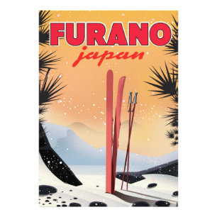 Foto Cartaz do viagem do japonês de Furano