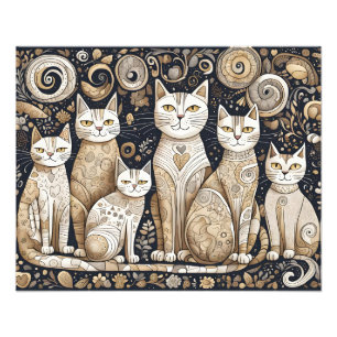 Foto cartaz para acalmar gatos
