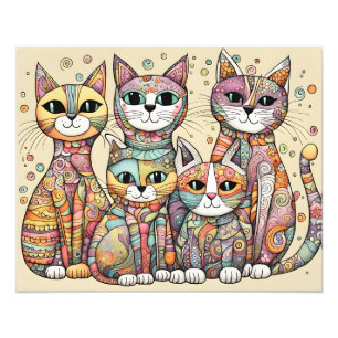 Foto cartaz para acalmar gatos